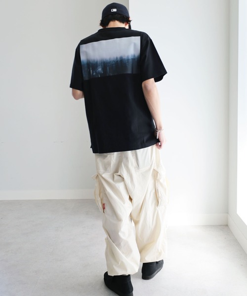 セール】バックフォトプリントTシャツ（Tシャツ/カットソー