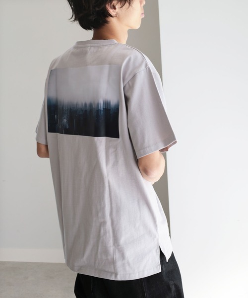セール】バックフォトプリントTシャツ（Tシャツ/カットソー