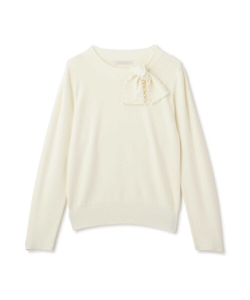 PROPORTION BODY DRESSING（プロポーションボディドレッシング）の「パールリボンタイニット / 1213170108（ニット/セーター・レディース・ブルー/パープル/ホワイト系その他・FREE）」の12枚目の写真