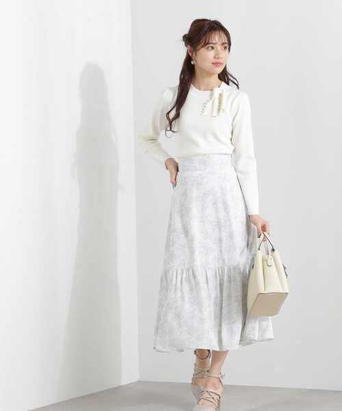 PROPORTION BODY DRESSING（プロポーションボディドレッシング）の「パールリボンタイニット / 1213170108（ニット/セーター・レディース・ブルー/パープル/ホワイト系その他・FREE）」の10枚目の写真