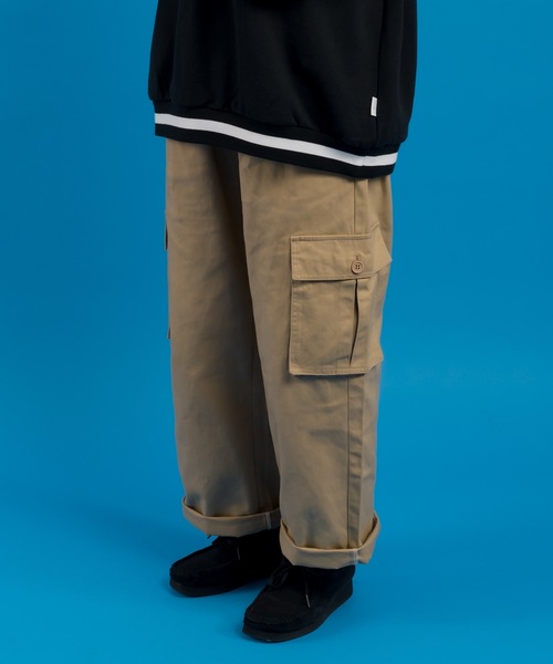 MUHET(ミュエータ)の「ミリタリーカーゴパンツ(カーゴパンツ・レディース・ベージュ/ブラック/カーキ・X-LARGE/SMALL/MEDIUM)」の21枚目の写真
