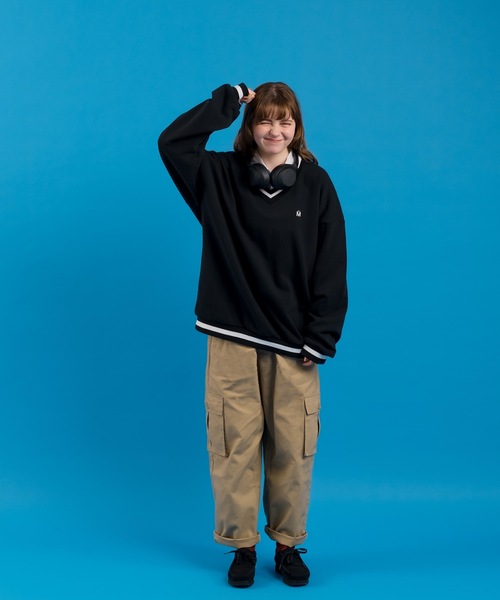 MUHET(ミュエータ)の「ミリタリーカーゴパンツ(カーゴパンツ・レディース・ベージュ/ブラック/カーキ・X-LARGE/SMALL/MEDIUM)」の11枚目の写真