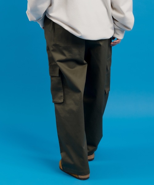 MUHET(ミュエータ)の「ミリタリーカーゴパンツ(カーゴパンツ・レディース・ベージュ/ブラック/カーキ・X-LARGE/SMALL/MEDIUM)」の14枚目の写真