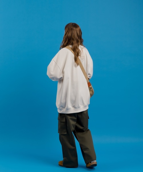MUHET(ミュエータ)の「ミリタリーカーゴパンツ(カーゴパンツ・レディース・ベージュ/ブラック/カーキ・X-LARGE/SMALL/MEDIUM)」の9枚目の写真