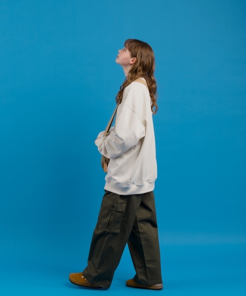 MUHET(ミュエータ)の「ミリタリーカーゴパンツ(カーゴパンツ・レディース・ベージュ/ブラック/カーキ・X-LARGE/SMALL/MEDIUM)」の4枚目の写真