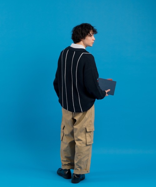 MUHET(ミュエータ)の「ミリタリーカーゴパンツ(カーゴパンツ・レディース・ベージュ/ブラック/カーキ・X-LARGE/SMALL/MEDIUM)」の7枚目の写真
