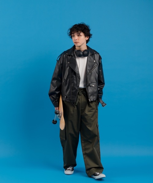 MUHET(ミュエータ)の「ミリタリーカーゴパンツ(カーゴパンツ・レディース・ベージュ/ブラック/カーキ・X-LARGE/SMALL/MEDIUM)」の15枚目の写真