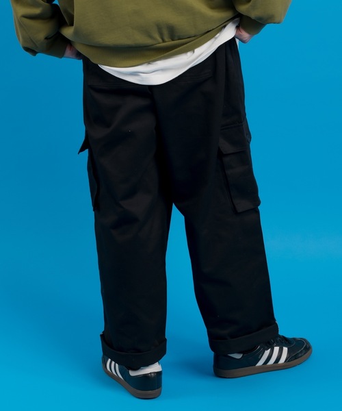MUHET(ミュエータ)の「ミリタリーカーゴパンツ(カーゴパンツ・レディース・ベージュ/ブラック/カーキ・X-LARGE/SMALL/MEDIUM)」の8枚目の写真