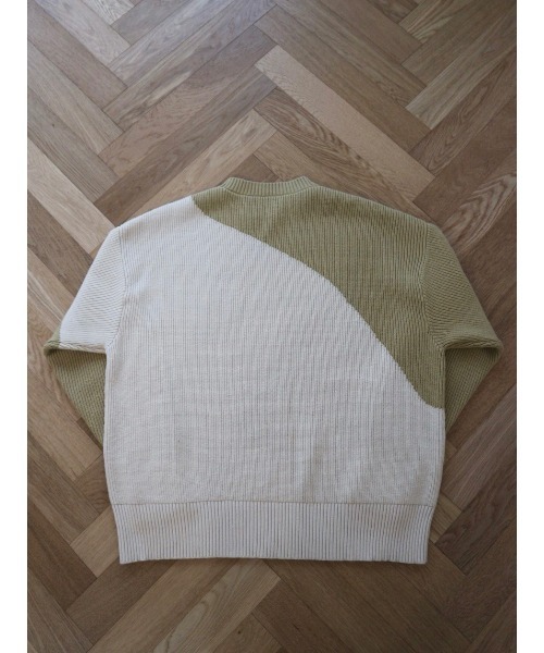 TRUNC（トランクエイティーエイト）の「Bicolor Knit Pullover（ニット/セーター・レディース・グレー/イエロー・FREE）」の18枚目の写真