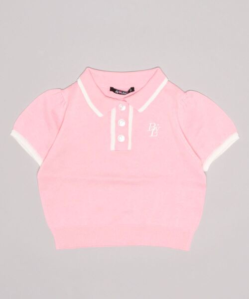 by LOVEiT(バイラビット)の「ニットポロ(ニット/セーター・キッズ・ロイヤルブルー/ピンク/オフホワイト・120cm/130cm/150cm/160cm/140cm)」の9枚目の写真