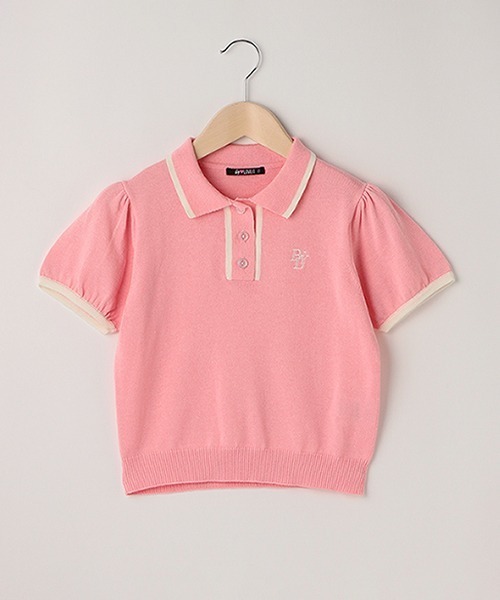 by LOVEiT(バイラビット)の「ニットポロ(ニット/セーター・キッズ・ロイヤルブルー/ピンク/オフホワイト・120cm/130cm/150cm/160cm/140cm)」の14枚目の写真
