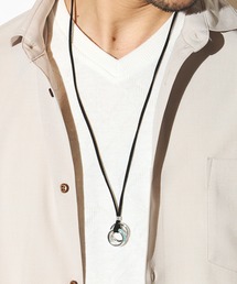 Wカラーリングネックレス