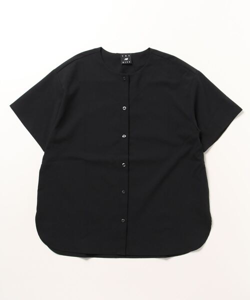 NEW BALANCE（ニューバランス）の「【別注】ニューバランス New Balance THE CITY ショートスリーブトップ 限定コラボ（シャツ/ブラウス・レディース・サーモンピンク/アイボリー/ブラック・XL/L/M/S）」の3枚目の写真