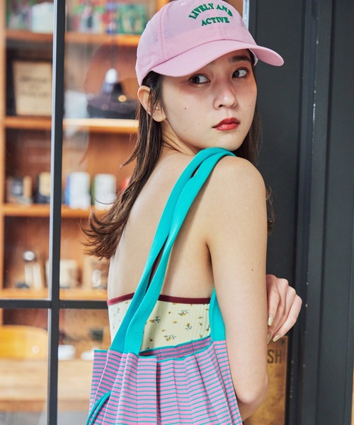 ALTROSE（アルトローズ）の「キャップ [アクティブ]（キャップ・レディース・パープル/ピンク・FREE）」の4枚目の写真