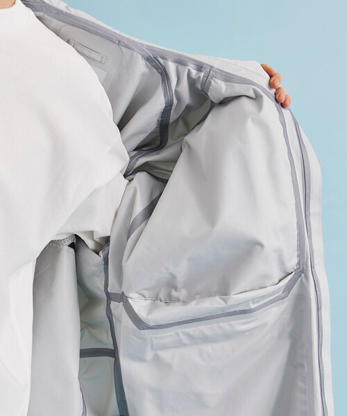 CITY TOKYO（シティトウキョウ）の「<OVERSIZE/オーバーサイズ>TOKYO TEX 3レイヤーオーバーサイズマウンテンパーカー〈防水・撥水・防風・透湿〉（マウンテンパーカー・メンズ・カーキ/ホワイト/ライム・FREE）」の11枚目の写真