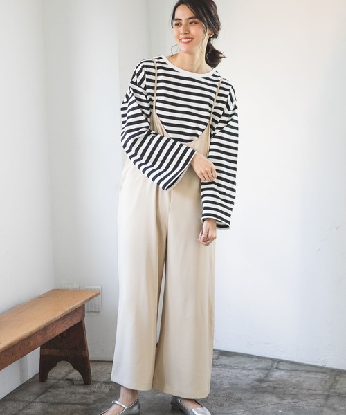LEPSIM(レプシィム)の「アソートボーダープルオーバー 172979(Tシャツ/カットソー・レディース・ブラック/ライトブルー/オフホワイト・FREE)」の14枚目の写真