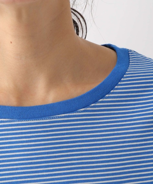LEPSIM(レプシィム)の「アソートボーダープルオーバー 172979(Tシャツ/カットソー・レディース・ブラック/ライトブルー/オフホワイト・FREE)」の7枚目の写真