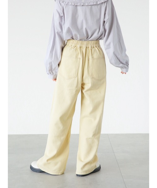 ehka sopo(エヘカソポ)の「ボタンアジャストワイドパンツ(その他パンツ・レディース・ベージュ/カーキ/ライトベージュ・フリ-)」の11枚目の写真