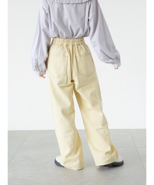 ehka sopo(エヘカソポ)の「ボタンアジャストワイドパンツ(その他パンツ・レディース・ベージュ/カーキ/ライトベージュ・フリ-)」の12枚目の写真