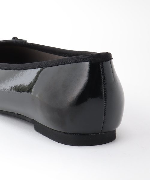 LE TALON(ルタロン)の「ラウンドエナメルバレエ(バレエシューズ・レディース・ブラックミックス・22.5cm/23cm/23.5cm/24cm/24.5cm/22cm/25cm/21.5/25.5cm/21)」の5枚目の写真