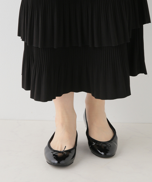 LE TALON(ルタロン)の「ラウンドエナメルバレエ(バレエシューズ・レディース・ブラックミックス・22.5cm/23cm/23.5cm/24cm/24.5cm/22cm/25cm/21.5/25.5cm/21)」の10枚目の写真
