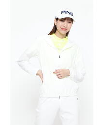 PING（ピン）の「【PING APPAREL】デジタルノイズプリントリップ撥水総裏メッシュフーディブルゾン ＜PERFORMANCE＞ (LADIES)（ブルゾン）」