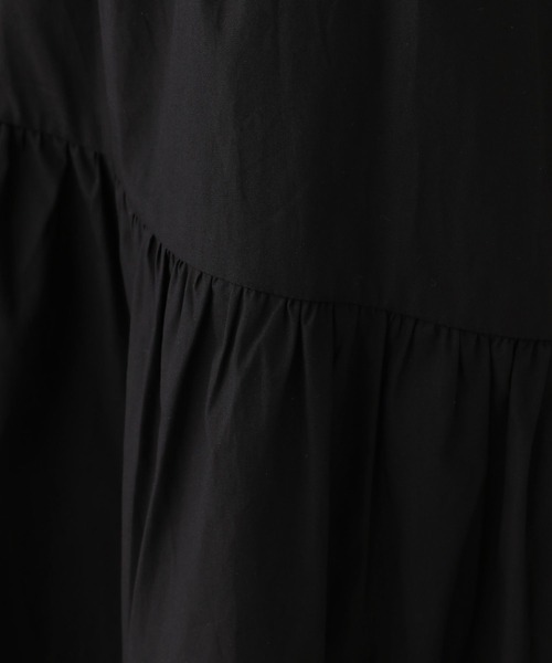 repipi armario(レピピ アルマリオ)の「コットンティアードロングスカート(スカート・キッズ・ホワイト/ブラック・SMALL/MEDIUM/LARGE)」の4枚目の写真