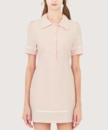 ポロカラースポーツワンピース/Polo Collar Sport One Piece