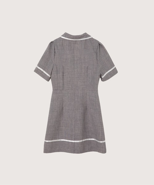 ポロカラースポーツワンピース/Polo Collar Sport One Piece