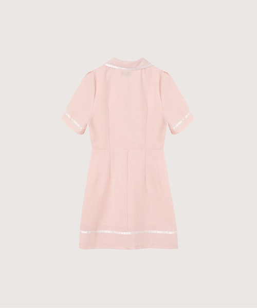 LA POMME petit ポロカラースポーツワンピース ポロカラースポーツワンピース/Polo Collar Sport One Piece