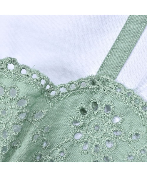 BeBe(ベベ)の「BeBe/天竺ブロードレイヤード風ワンピース(90~150cm)(ワンピース・キッズ・ベージュ/グリーン・140/110/150/120/100/130/90)」の15枚目の写真