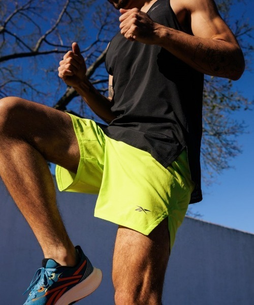 Reebok（リーボック）の「スピード3 ショーツ / TS SPEED 3.0 SHORT（その他パンツ・メンズ・イエロー系その他/ブラック/ブルー/グレー/オレンジ/マルーン/ダークグレー・LARGE/MEDIUM/SMALL/XX-LARGE/XXX-LARGE/X-LARGE/X-SMALL）」の5枚目の写真