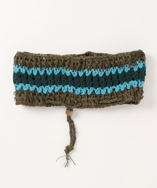 チャイハネ（チャイハネ）の「【チャイハネ】レコナヘンプコットンヘアバンド（ヘアバンド・メンズ・ブラウン/ナチュラル/カーキ・FREE）」の5枚目の写真