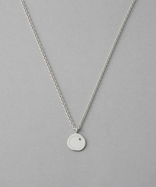 シェア] ブラックダイヤモンド コイン ネックレス（ネックレス）｜ete