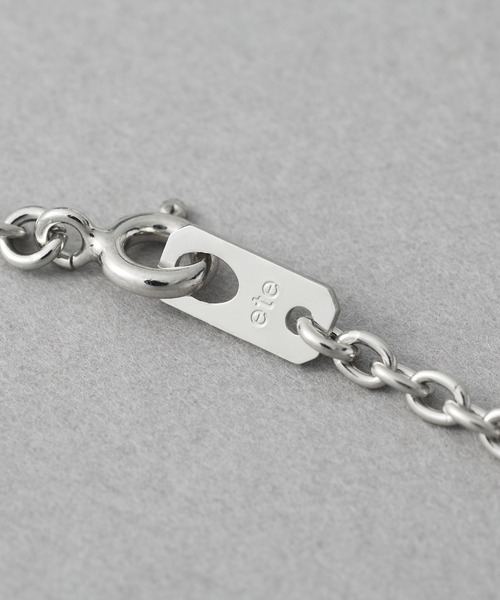 ete（エテ）の「[シェア] ブラックダイヤモンド コイン ネックレス（ネックレス・メンズ・プラチナム・FREE）」の5枚目の写真