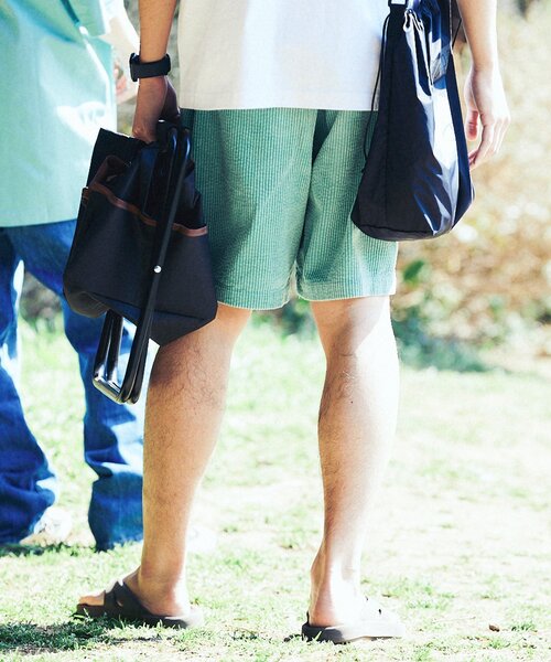 JOURNAL STANDARD relume（ジャーナルスタンダード　レリューム）の「FADE コーデュロイショーツ（その他パンツ・メンズ・エメラルドブルー/チャコールグレー/オレンジ系その他/パープル・MEDIUM/LARGE）」の12枚目の写真