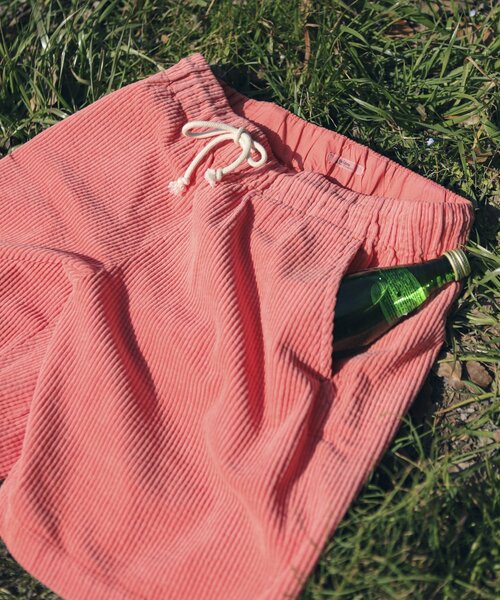 JOURNAL STANDARD relume（ジャーナルスタンダード　レリューム）の「FADE コーデュロイショーツ（その他パンツ・メンズ・エメラルドブルー/チャコールグレー/オレンジ系その他/パープル・MEDIUM/LARGE）」の17枚目の写真