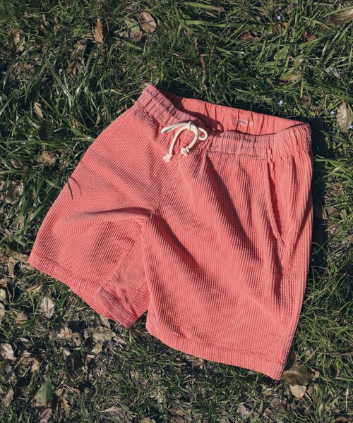 JOURNAL STANDARD relume（ジャーナルスタンダード　レリューム）の「FADE コーデュロイショーツ（その他パンツ・メンズ・エメラルドブルー/チャコールグレー/オレンジ系その他/パープル・MEDIUM/LARGE）」の18枚目の写真