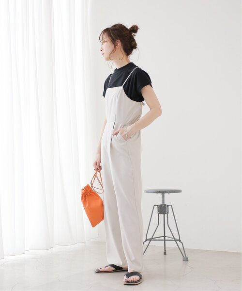 frames RAY CASSIN(フレームスレイカズン)の「WEB限定 USAコットンモックネックフレンチスリーブTシャツ(Tシャツ/カットソー・レディース・ブラック/ネイビー系/オフホワイト/ベージュ/レッド/レッド系その他/ブルー/ブラック系・FREE)」の15枚目の写真