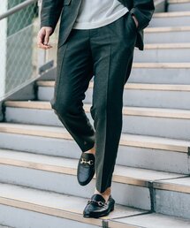 EDIFICE | "高通気＆シワ防止機能" カラミ メッシュ イージーパンツ【セットアップ着用可】(スラックス)