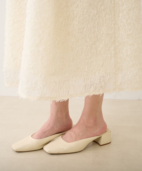 PUAL CE CIN（ピュアルセシン）の「ジャガードフリンジワンピース（ワンピース・レディース・ナチュラル/ブラック・FREE）」の17枚目の写真