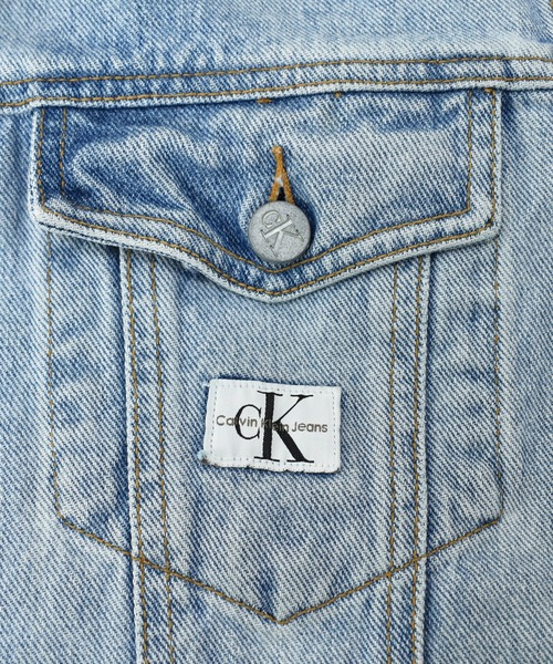Calvin Klein Jeans(カルヴァンクラインジーンズ)の「【ヴィンテージ古着】90's Calvin Klein Jeans / カルヴァンクラインジーンズ デニムジャケット USA製(デニムジャケット・メンズ・ブルー・LARGE)」の3枚目の写真