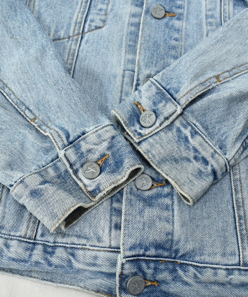 Calvin Klein Jeans(カルヴァンクラインジーンズ)の「【ヴィンテージ古着】90's Calvin Klein Jeans / カルヴァンクラインジーンズ デニムジャケット USA製(デニムジャケット・メンズ・ブルー・LARGE)」の4枚目の写真