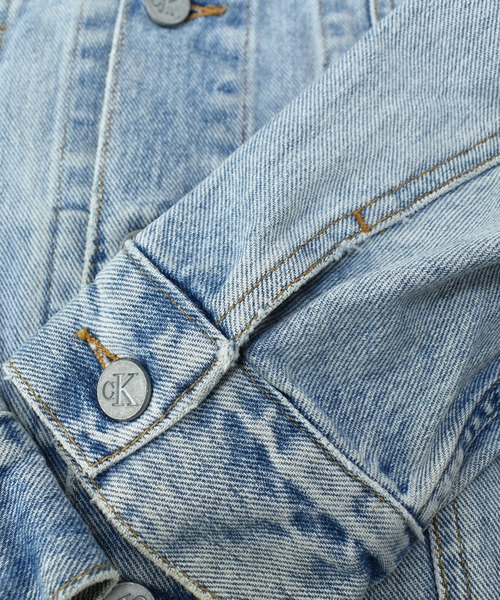 Calvin Klein Jeans(カルヴァンクラインジーンズ)の「【ヴィンテージ古着】90's Calvin Klein Jeans / カルヴァンクラインジーンズ デニムジャケット USA製(デニムジャケット・メンズ・ブルー・LARGE)」の6枚目の写真