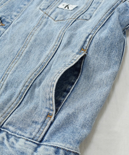 Calvin Klein Jeans(カルヴァンクラインジーンズ)の「【ヴィンテージ古着】90's Calvin Klein Jeans / カルヴァンクラインジーンズ デニムジャケット USA製(デニムジャケット・メンズ・ブルー・LARGE)」の7枚目の写真