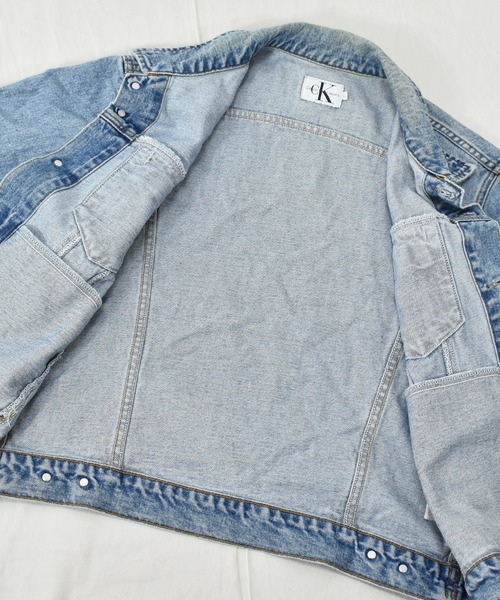 Calvin Klein Jeans(カルヴァンクラインジーンズ)の「【ヴィンテージ古着】90's Calvin Klein Jeans / カルヴァンクラインジーンズ デニムジャケット USA製(デニムジャケット・メンズ・ブルー・LARGE)」の9枚目の写真