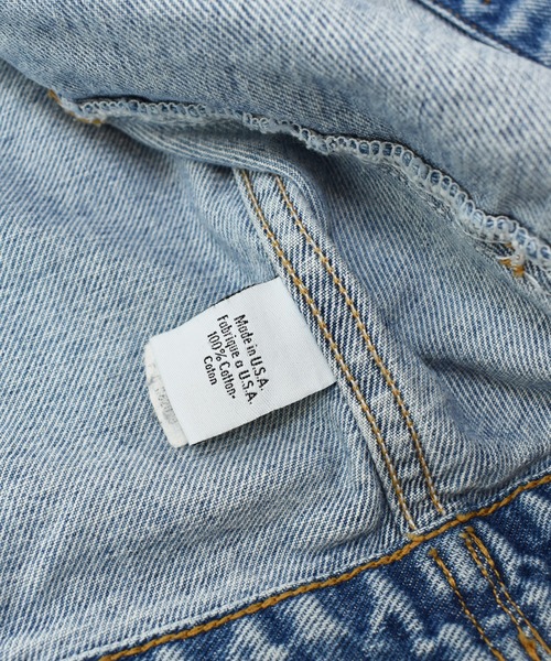 Calvin Klein Jeans(カルヴァンクラインジーンズ)の「【ヴィンテージ古着】90's Calvin Klein Jeans / カルヴァンクラインジーンズ デニムジャケット USA製(デニムジャケット・メンズ・ブルー・LARGE)」の10枚目の写真