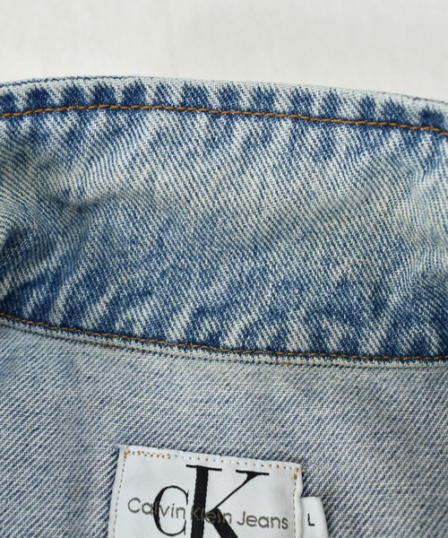 Calvin Klein Jeans(カルヴァンクラインジーンズ)の「【ヴィンテージ古着】90's Calvin Klein Jeans / カルヴァンクラインジーンズ デニムジャケット USA製(デニムジャケット・メンズ・ブルー・LARGE)」の11枚目の写真