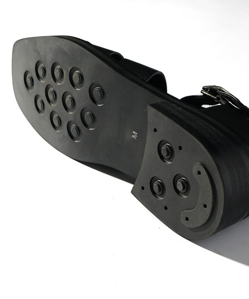 MinoriTY(マイノリティ)の「【MinoriTY】スクエアトゥグルカサンダル レザーサンダル メンズ ブラック (サンダル・メンズ・ブラック・L/M/S)」の13枚目の写真