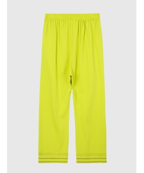 JNBY（ジェーエヌビーワイ）の「HOME Basic Cotton Relaxed-leg Trousers（その他パンツ・レディース・イエロー/レッド・36/38）」の7枚目の写真